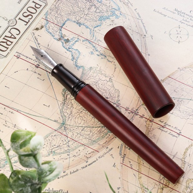 Wancher Sekai World Tree Sandalwood Füllfederhalter