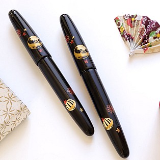 Wancher Dream Pen Echizen Urushi Temari Fountain Pen