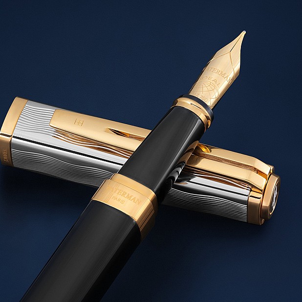 Waterman Exception Reflections of Paris GT Slim Caneta de Tinta Permanente