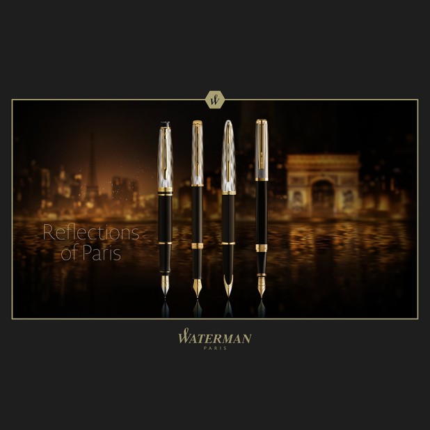 Waterman Hemisphere Reflections of Paris GT Balpen