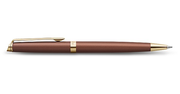 Waterman Hemisphere Metallic Copper Red GT Ballpoint - Ballpoint