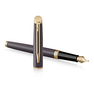 Waterman Hemisphere Metallic Lava Black GT Reservoarpenna