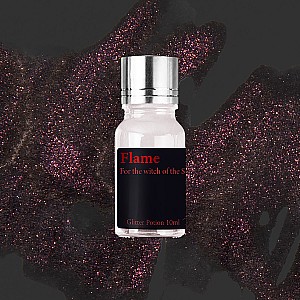 Wearingeul Inks Glitter Potion Flame Red 10ml Bottle