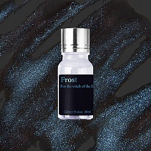 Wearingeul Inks Glitter Potion Frost Light Blue 10ml Bottle