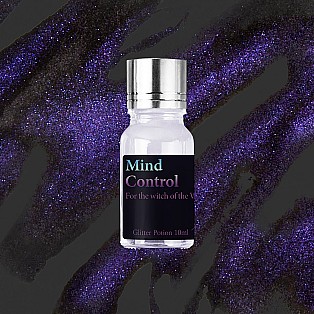 Wearingeul Inks Glitter Potion Mind Control Violet 10ml Bottle