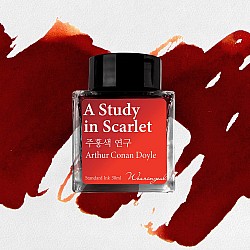 Wearingeul Inks A Study in Scarlet by Arthur Conan Doyle - 30ml Ink Bottle