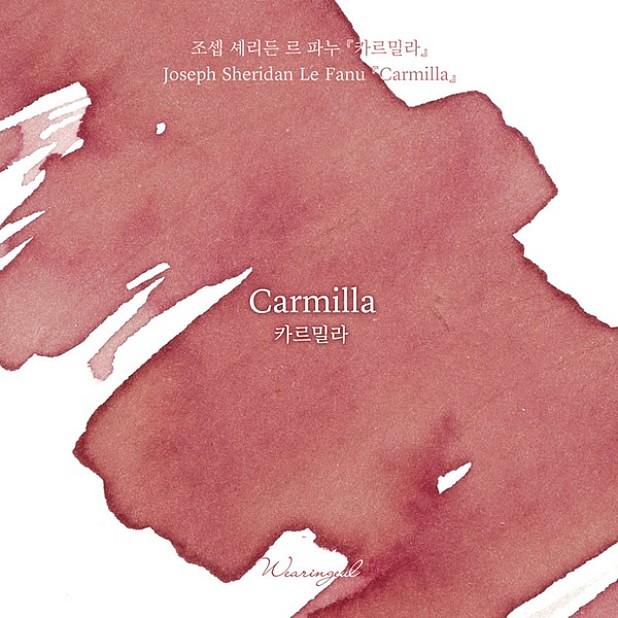 Wearingeul Inks Carmilla by Joseph Sheridan Le Fanu - Butelka z atramentem 30 ml