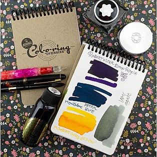Well-Appointed Desk Col-o-ring Oversize (A6) Ink Sampling Book