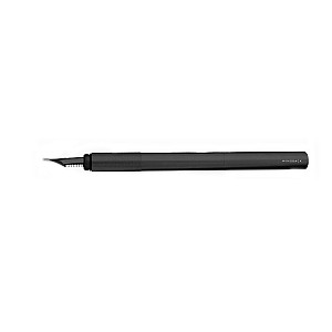 Wingback Black Steel Fountain pen