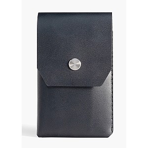 Wingback Leather Charcoal Pen Pouch (Fivefold)