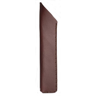 Wingback Leather Chestnut Pen Sleeve Wingback Leather Chestnut Pen Sleeve