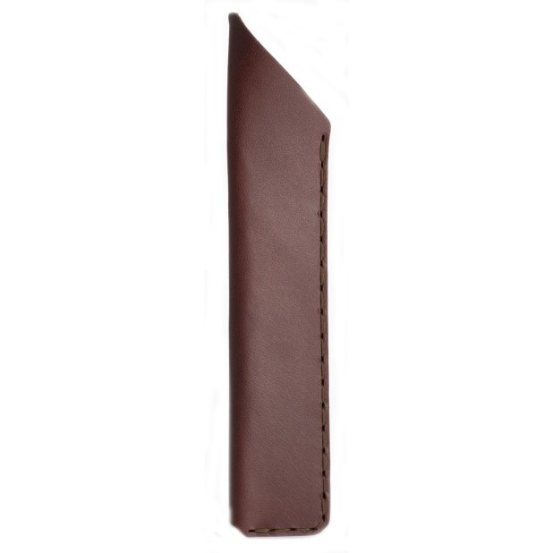Wingback Leather Chestnut Pen Sleeve