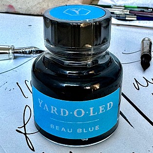 Yard O Led Fountain Pen Ink Beau Blue 30ml Tintenflasche