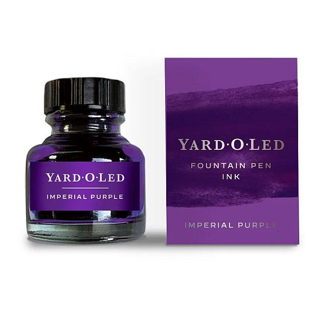 Yard O Led Fountain Pen Ink Imperial Purple 30ml Inktpot