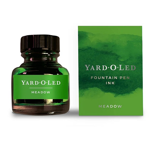 Yard O Led Fountain Pen Ink Meadow Green 30ml Inktpot