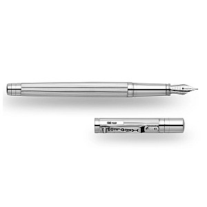 Yard O Led The Pinstripe 72 Sterling Silver Standard Plumo Estilográfica