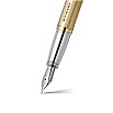 Yard O Led The Pinstripe 72 Vermeil Grand Fountain Pen