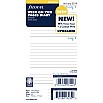 Filofax Refill 2024 Personal White - Week on 2 pages Ruled
