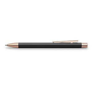 Faber-Castell Neo Slim Schwarz Rose Gold Kugelschreiber