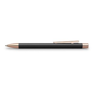 Faber-Castell Neo Slim Black Rose Gold Ballpoint Faber-Castell Neo Slim Black Rose Gold Ballpoint