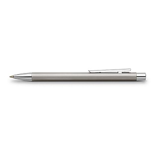 Faber-Castell Neo Slim Stainless Steel Matte Ballpoint Faber-Castell Neo Slim Stainless Steel Matte Ballpoint