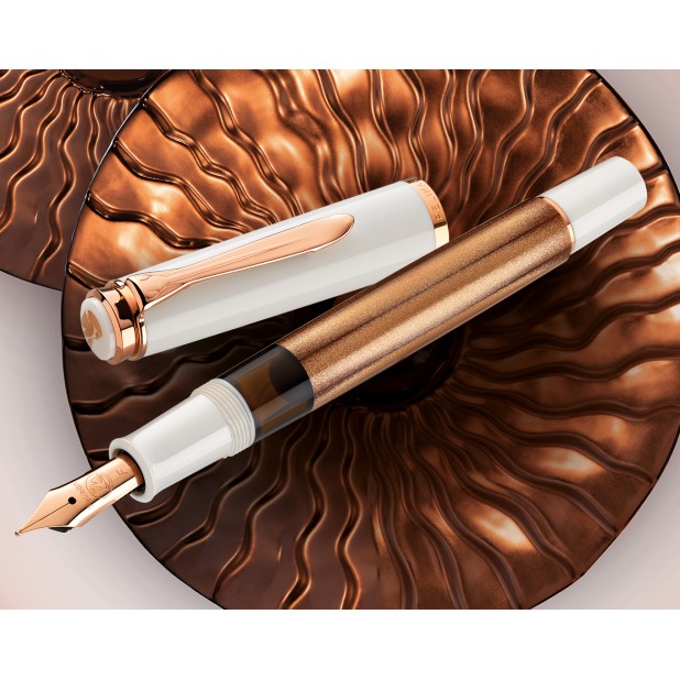 Pelikan Classic M200 Vulpen Koper Roségoud