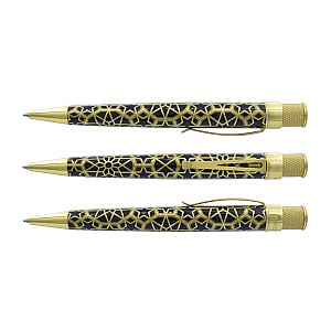 Retro 51 Tornado Metropolitan Museum Of Arts Geometric Rollerball / Ballpoint