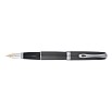 Diplomat Excellence A Guilloche PVD Black/Chrome Ballpoint