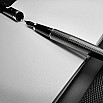 Diplomat Excellence A Guilloche PVD Black/Chrome Ballpoint