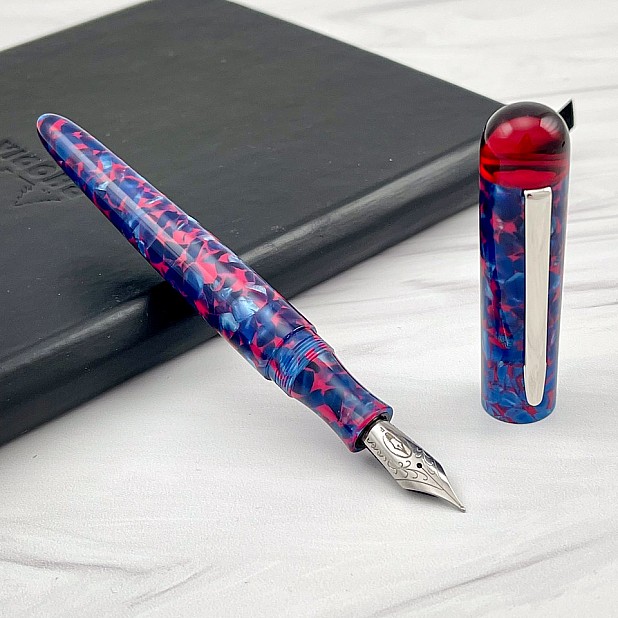 Pióro wieczne Edison Comet Cobalt Magma ST