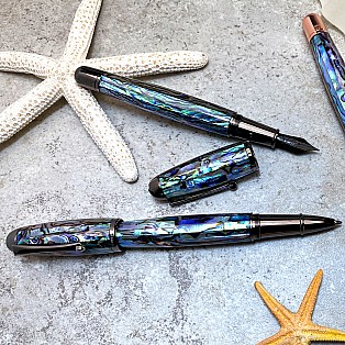 Monteverde Super Mega Abalone &amp; Gunmetal Füllfederhalter