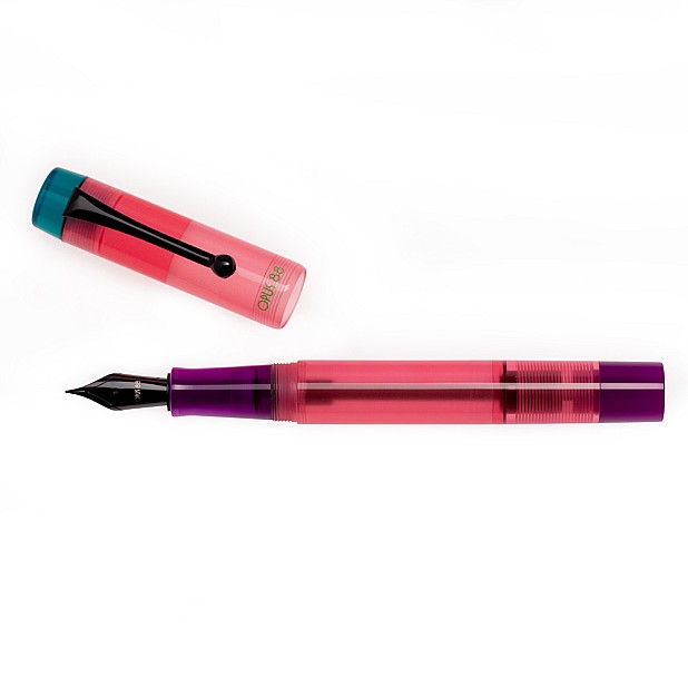 Opus 88 Demonstrator 2023 Color of the Year Pink Fountain pen