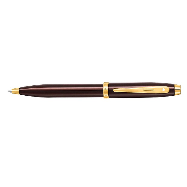 Sheaffer 100 Koffie Bruin PVD GT Balpen