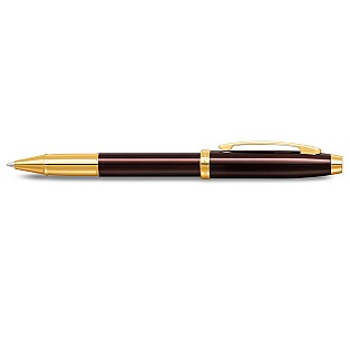 Sheaffer 100 Coffee Brown PVD GT Rollerball