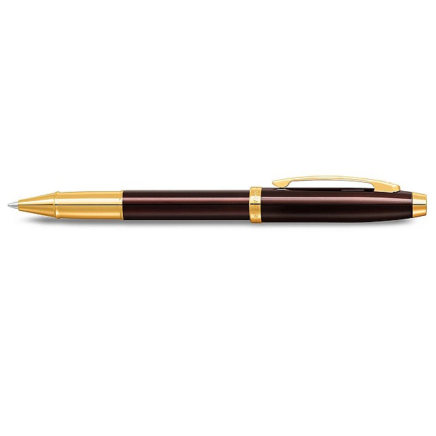 Sheaffer 100 Koffie Bruin PVD GT Rollerball