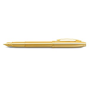 Sheaffer 100 Glossy Gold PVD GT Füllfederhalter