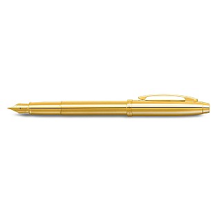 Sheaffer 100 Glossy Gold PVD GT Stylo plume