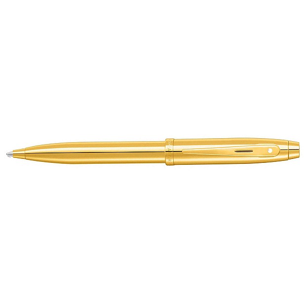 Sheaffer 100 Glänzend Gold PVD GT Kugelschreiber