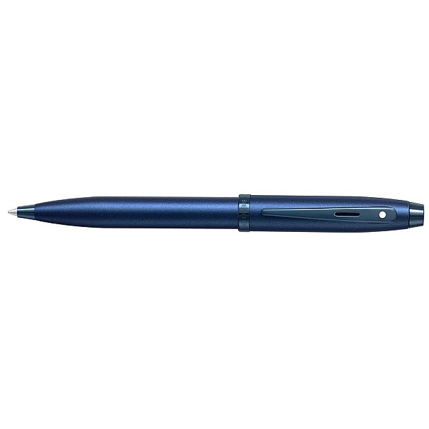 Sheaffer 100 Satijnblauwe PVD Balpen