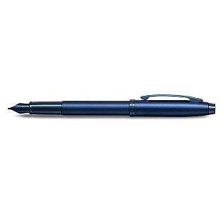 Sheaffer 100 Bleu Satin PVD Stylo plume