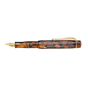 Caneta de tinta permanente Kaweco ART Sport Hickory Brown