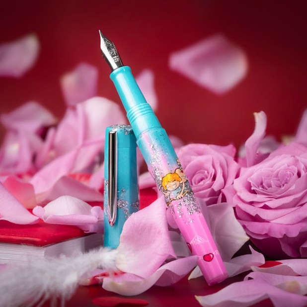Caneta-tinteiro Benu Euphoria Love's Little Lark LE
