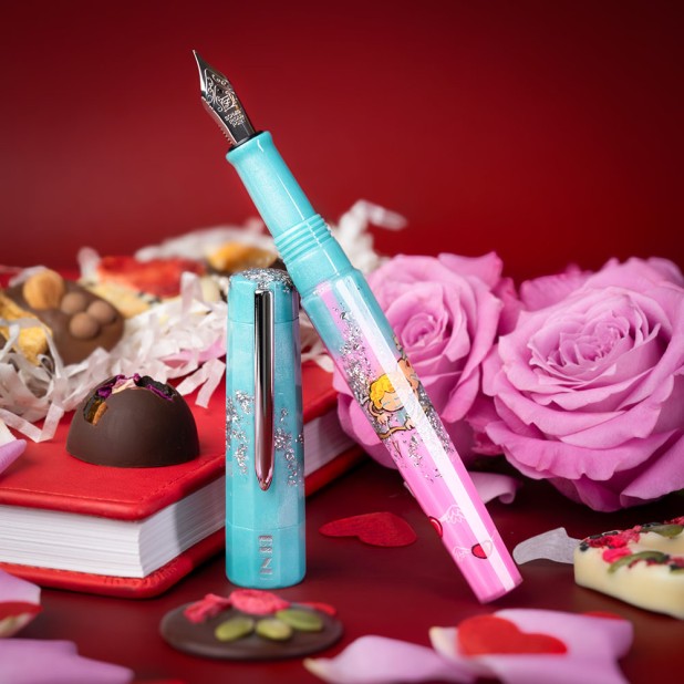 Caneta-tinteiro Benu Euphoria Love's Little Lark LE