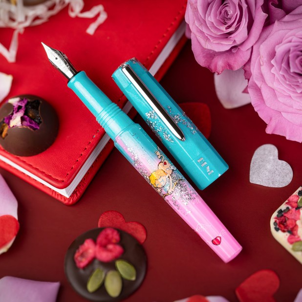 Caneta-tinteiro Benu Euphoria Love's Little Lark LE