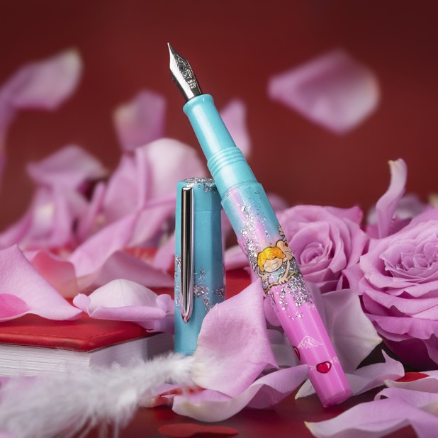 Caneta-tinteiro Benu Euphoria Love's Little Lark LE