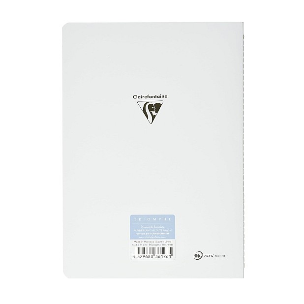 Clairefontaine Triomphe A5 Ruled Spine Notebook