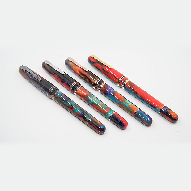 Caneta de tinta permanente Gioia Métis Iride GT