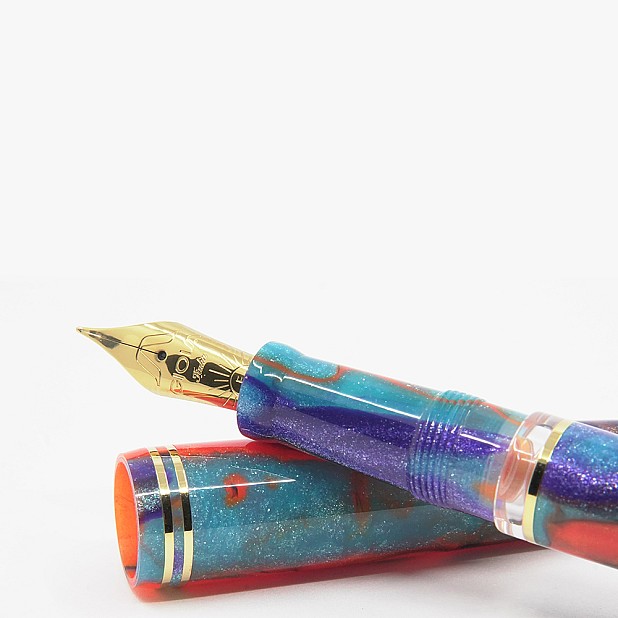Caneta de tinta permanente Gioia Métis Iride GT