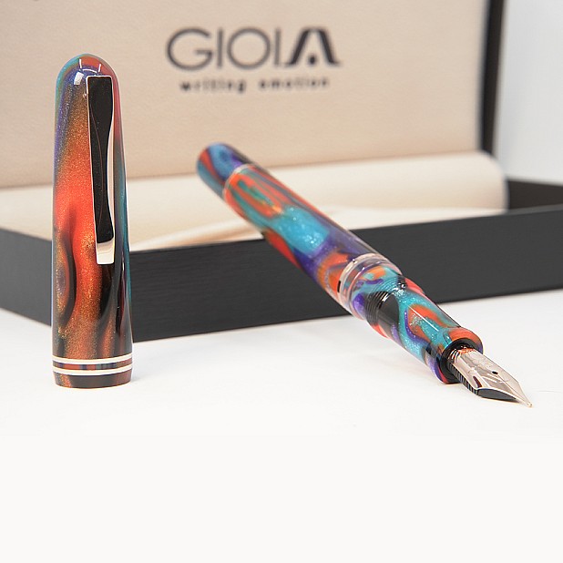 Caneta de tinta permanente Gioia Métis Iride GT