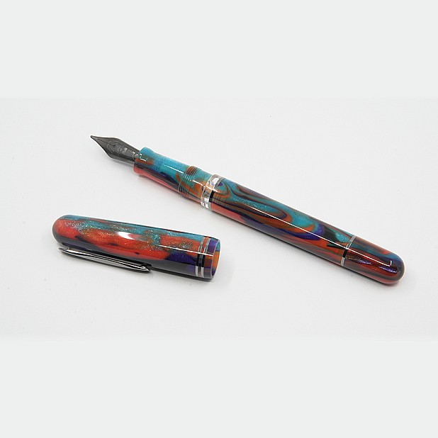 Caneta de tinta permanente Gioia Métis Iride GT